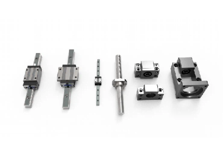 linear guide and core componentsball screw bearing neatly arranged linear guide and core componentsball screw bearing neatly arranged